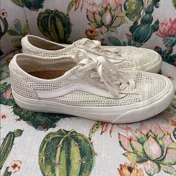Vans Shoes - Vans VR3 White White Marshmallow Mesh Shoes Sneakers GUC 7.5